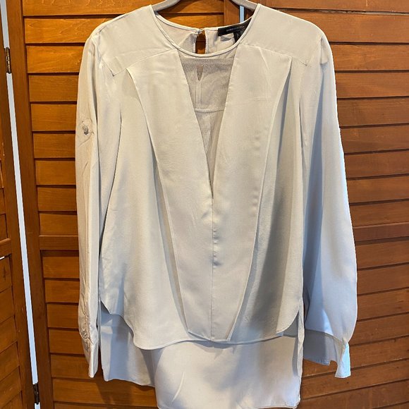 BCBGMaxAzria Tops - Blue Blouse BCBG